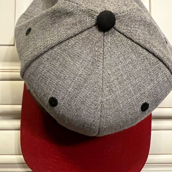 Neff Company Black/Gray Snapback Hat/Cap - Picture 5 of 10